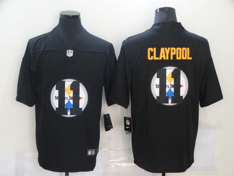 Men Pittsburgh Steelers #11 Chase Claypool Black shadow Nike NFL Jersey->arizona cardinals->NFL Jersey